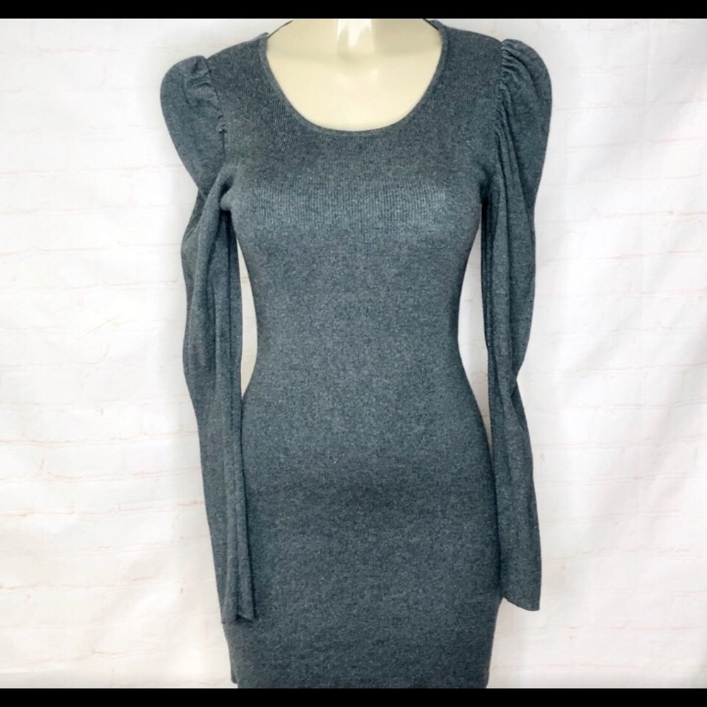 🚨SOLD🚨Divided Grey Bodycon Sweater Dress